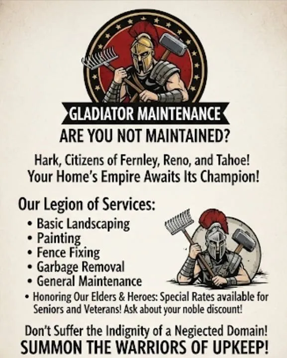 Trusted residential landscaping in Fernley, NV - Gladiator Maintenance