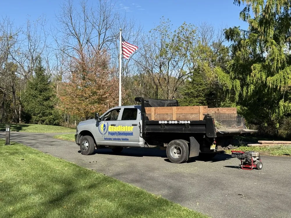 Reliable lawn care service near you in Neshanic Station, NJ by Gladiator Property Development