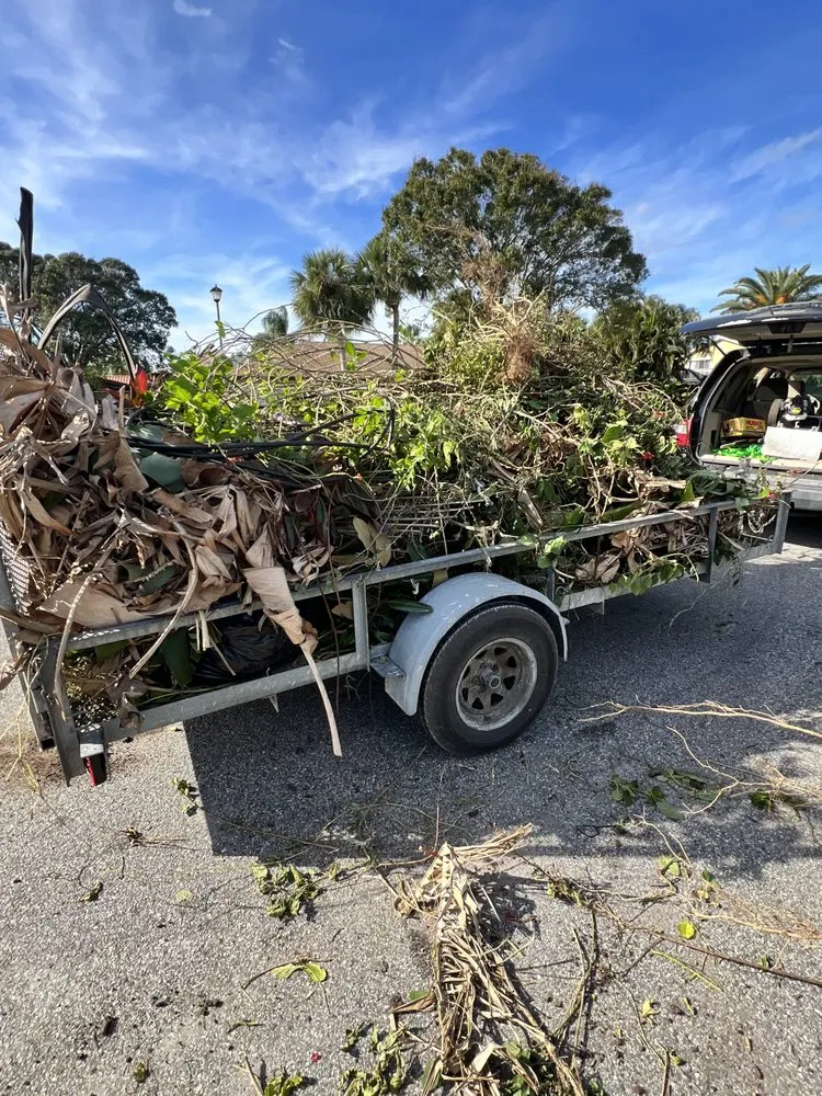 Reliable yard cleanup service for year-round maintenance in Melbourne, FL by Glamorous Lawns