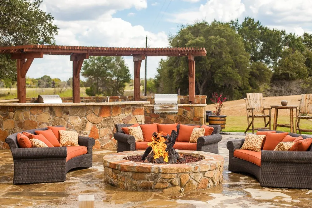 Professional yard maintenance in Brenham, TX by Glasco & Co Landscaping