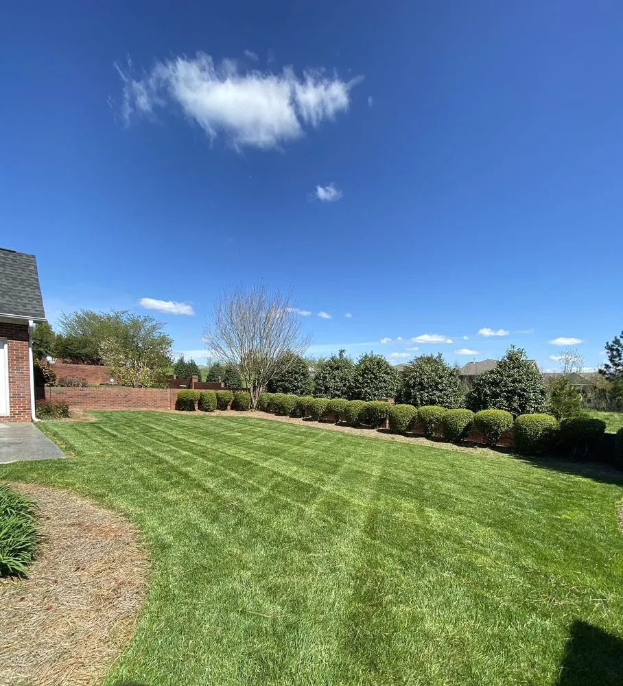 Custom landscape installation near you across Burlington, NC - Glen Raven Lawn Care