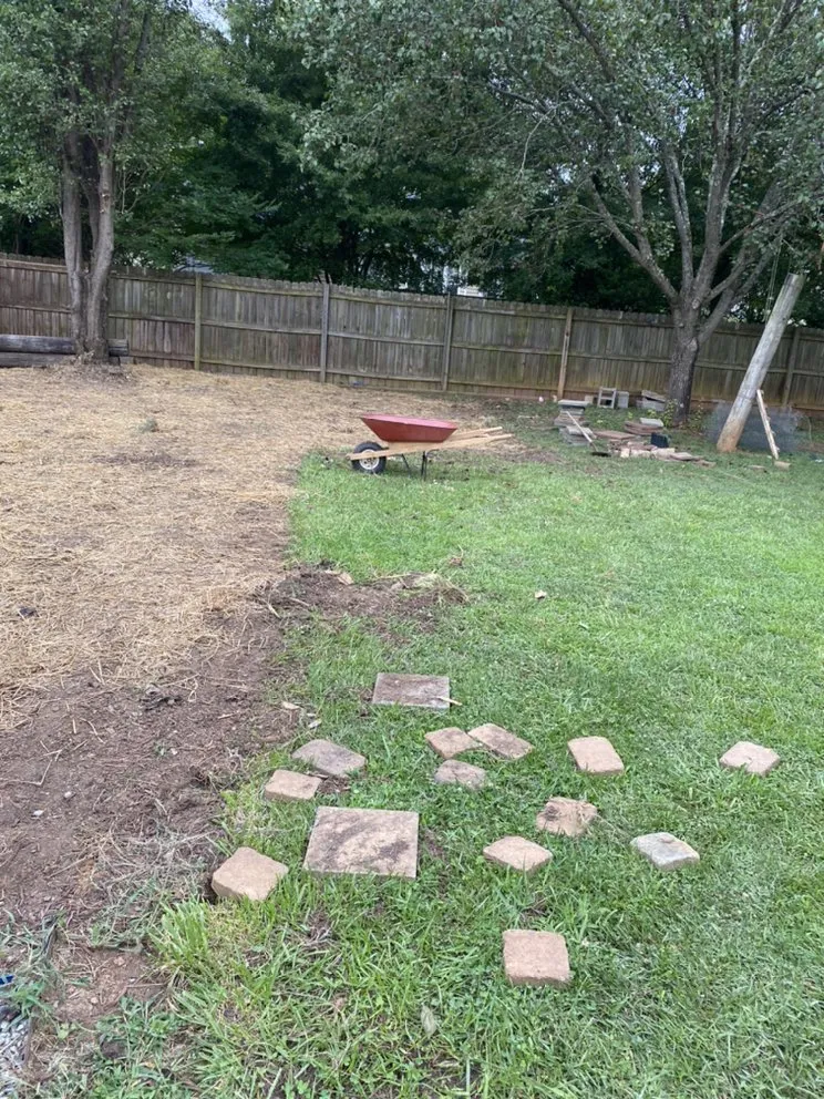 Affordable garden landscaping with custom design across Burlington, NC - Glen Raven Lawn Care