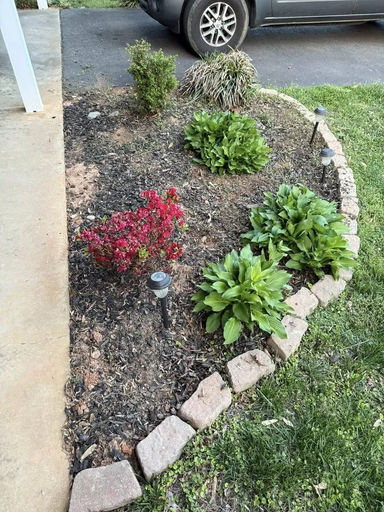 Custom landscape installation in Elkin, NC - Glendale Lawn Care