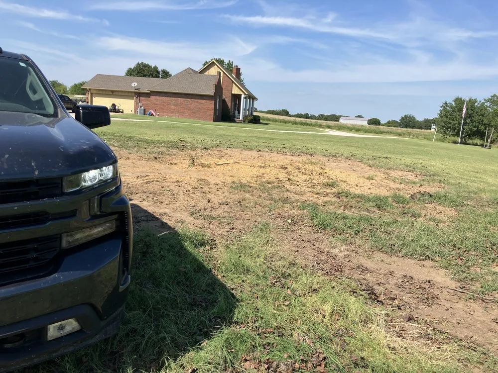 Custom outdoor landscaping in Bartlesville, OK by Glenn Lawn and Tree Service