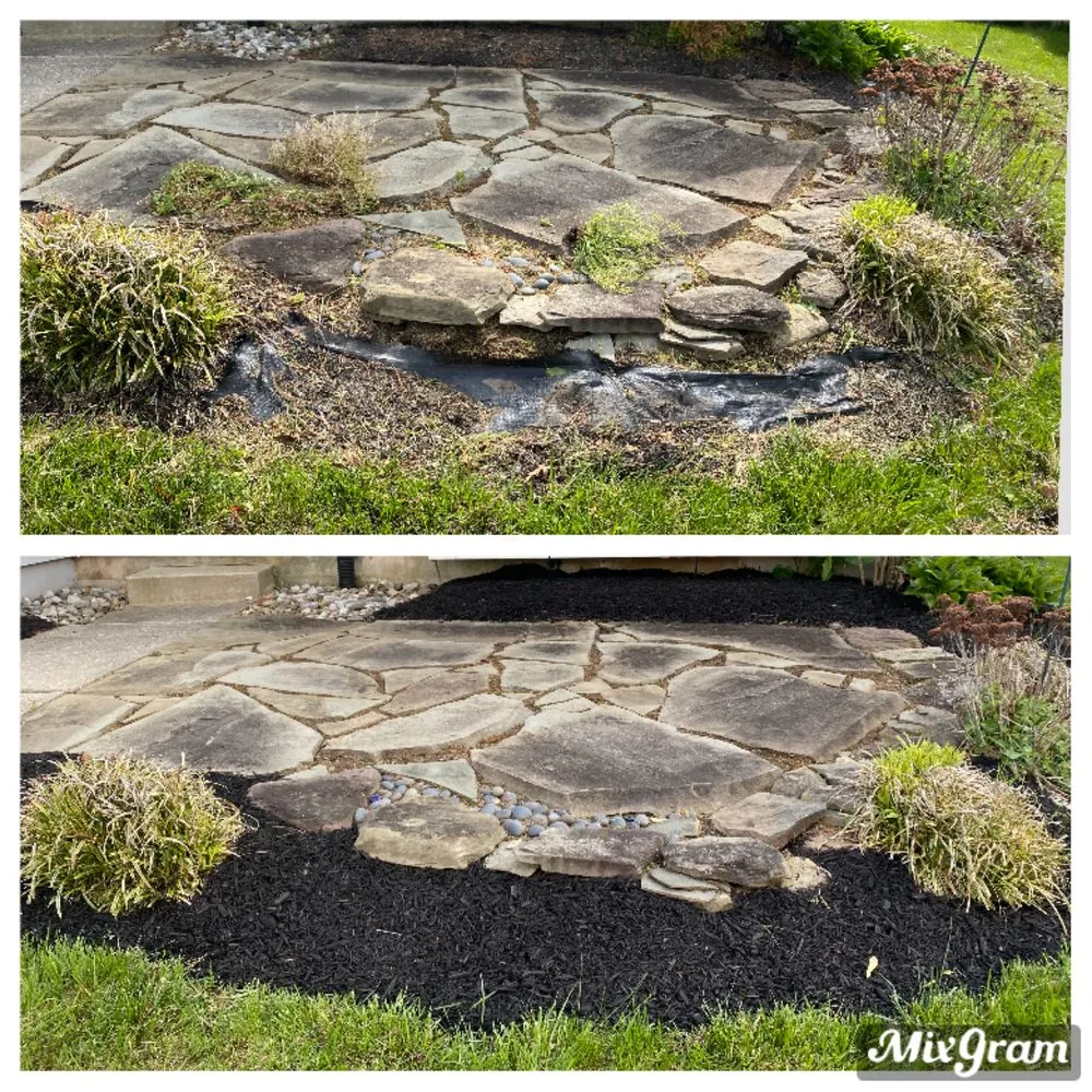 Affordable yard cleanup service in Towson, MD by Glenn Lawn Service