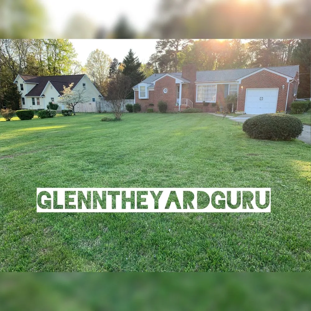Professional landscape installation in Greensboro, NC by Glenn The Yard Guru