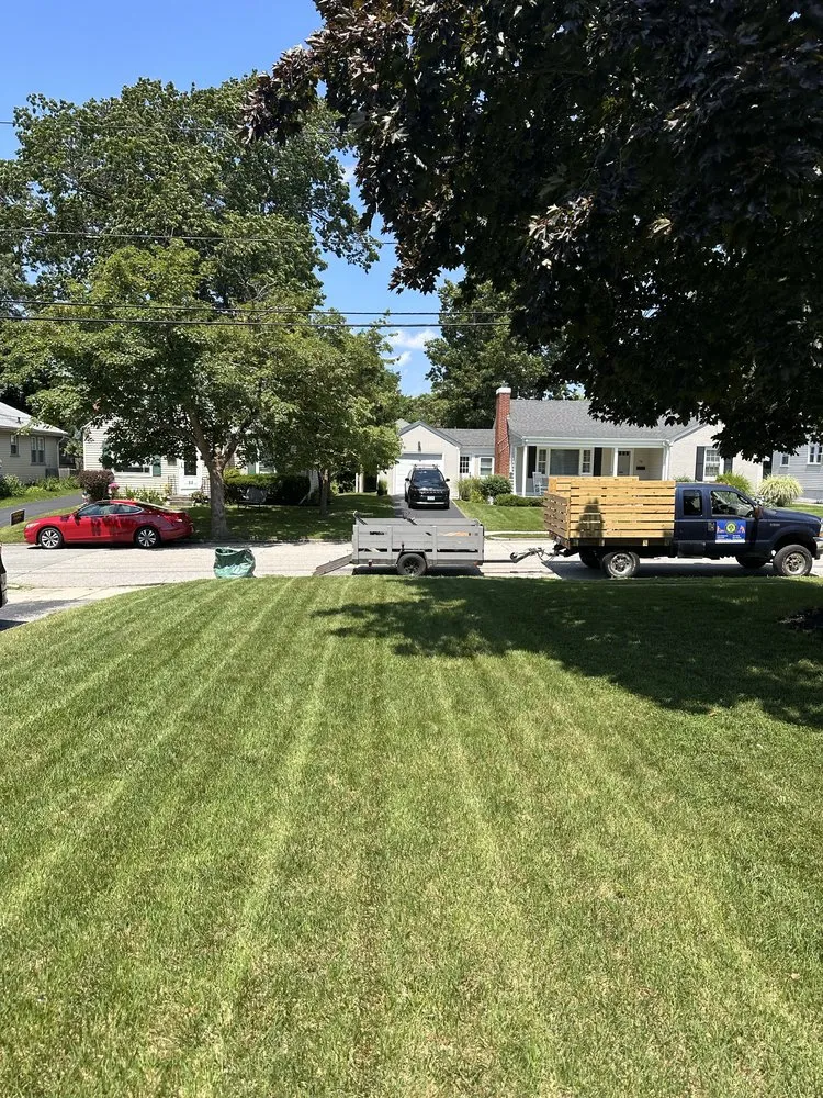 Custom residential landscaping in Cranston, RI by Glenwood Landscaping