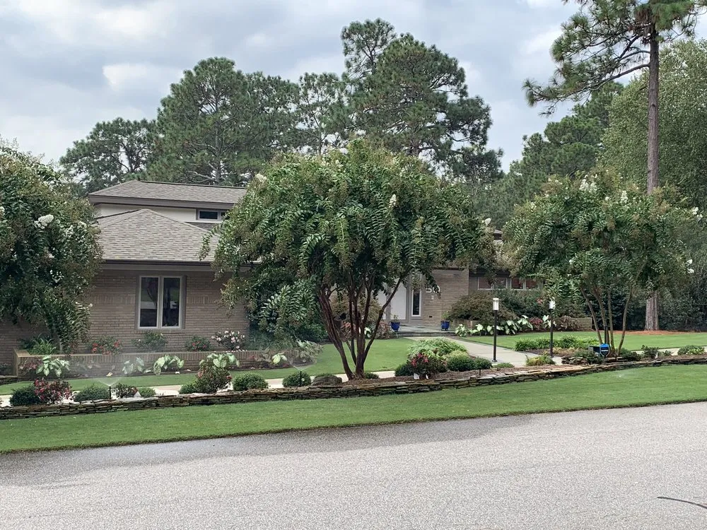 Professional yard cleanup service in Rockingham, NC by Glidewell Landscape & Design