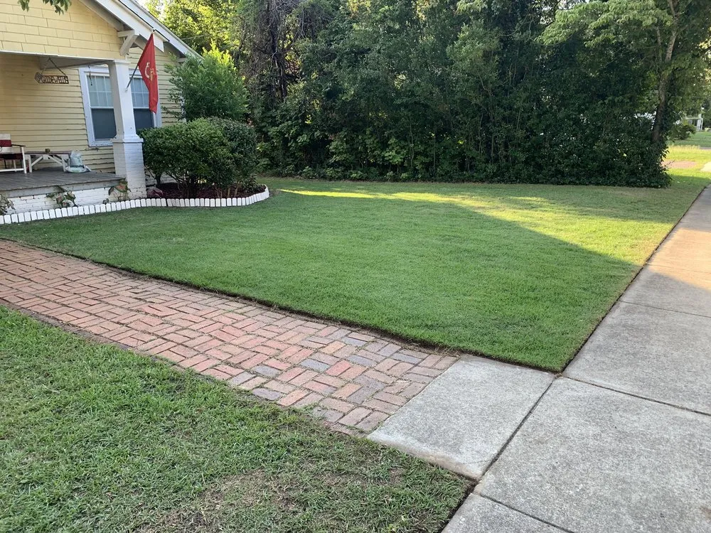Custom yard cleanup service in Rockingham, NC by Glidewell Landscape & Design