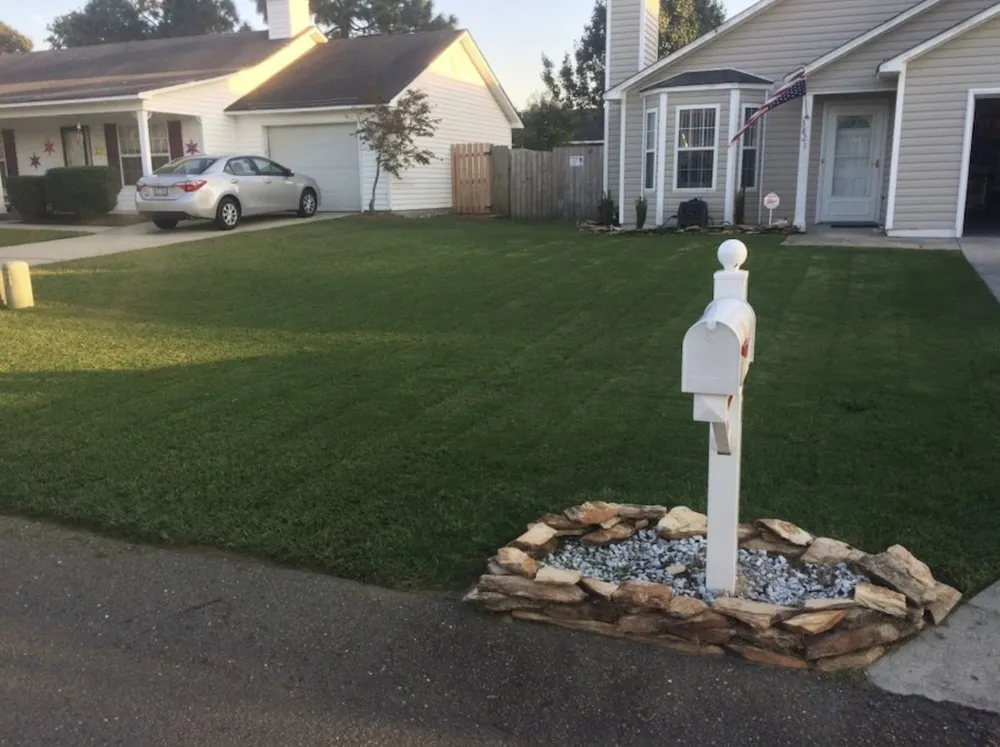 Top-rated lawn mowing service for year-round maintenance in Rockingham, NC by Glidewell Landscape & Design