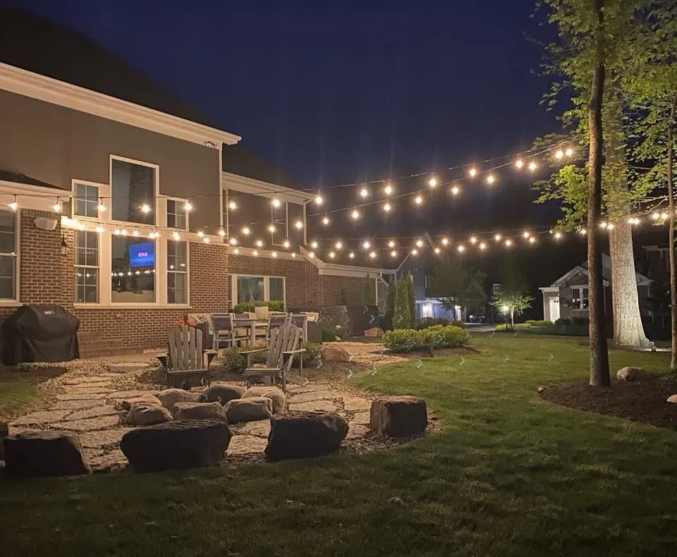 Affordable landscaping services in Indianapolis, IN - Glimmer Landscape Lighting
