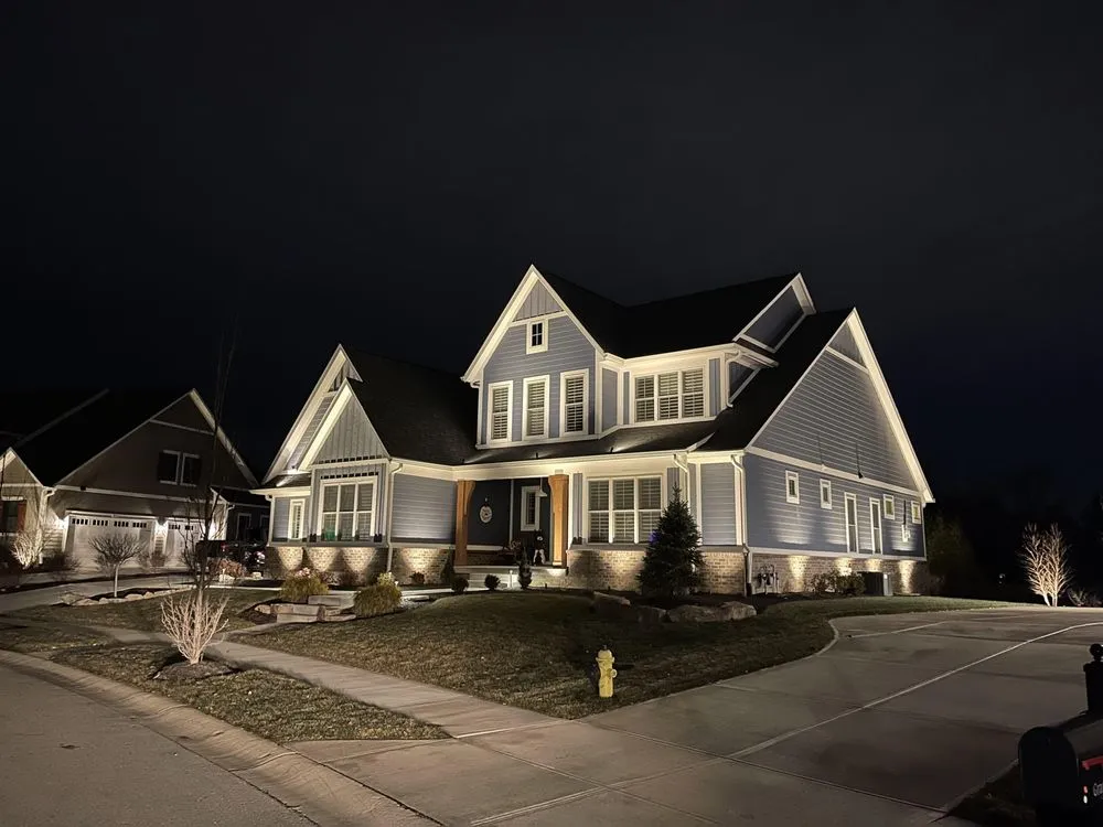 Custom yard cleanup service for homes across Indianapolis, IN - Glimmer Landscape Lighting