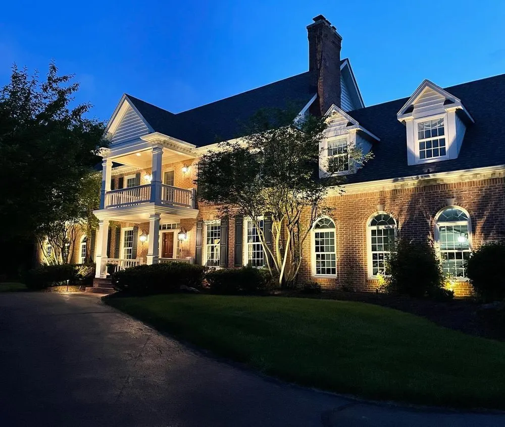 Expert landscape installation in Indianapolis, IN by Glimmer Landscape Lighting