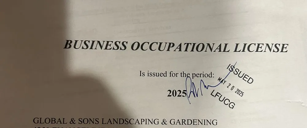 Local landscape installation in Lexington, KY by Global & Sons Landscaping & Gardening