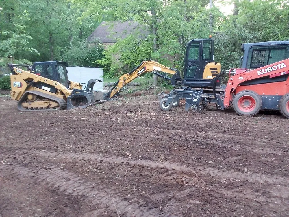 Affordable yard cleanup service in Norwood, NC - Global Brothers Earthworks