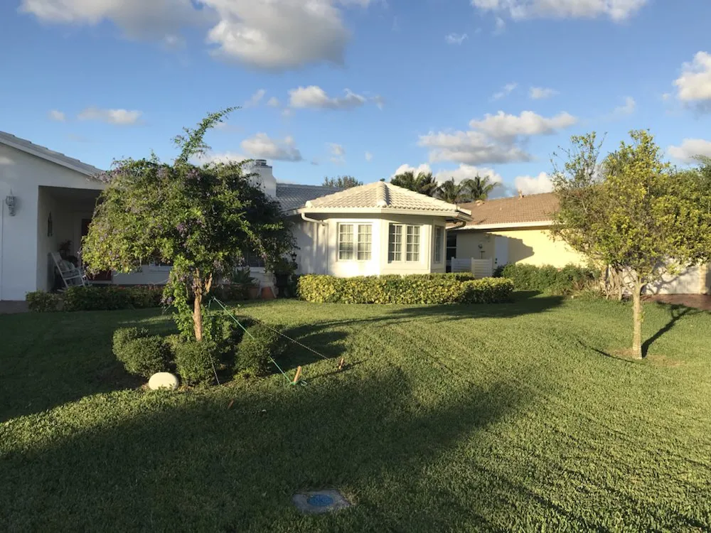 Local lawn mowing service in Palm Beach Gardens, FL by Global Landscaping