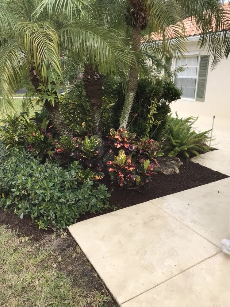 Local yard cleanup service for outdoor upgrades in Palm Beach Gardens, FL by Global Landscaping