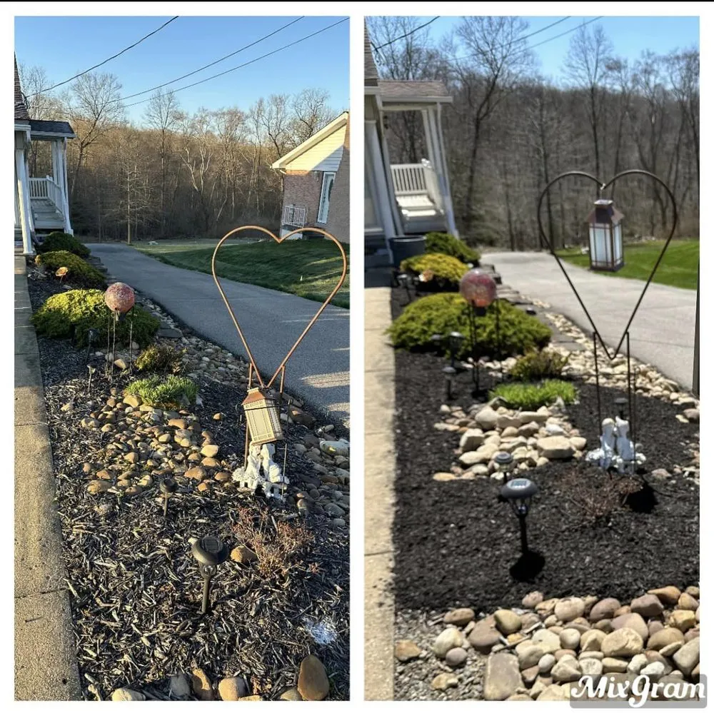 Custom landscaping services for outdoor upgrades in Wellsburg, WV by Global services landscape and handyman