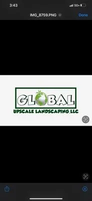 Global Upscale Landscaping Logo