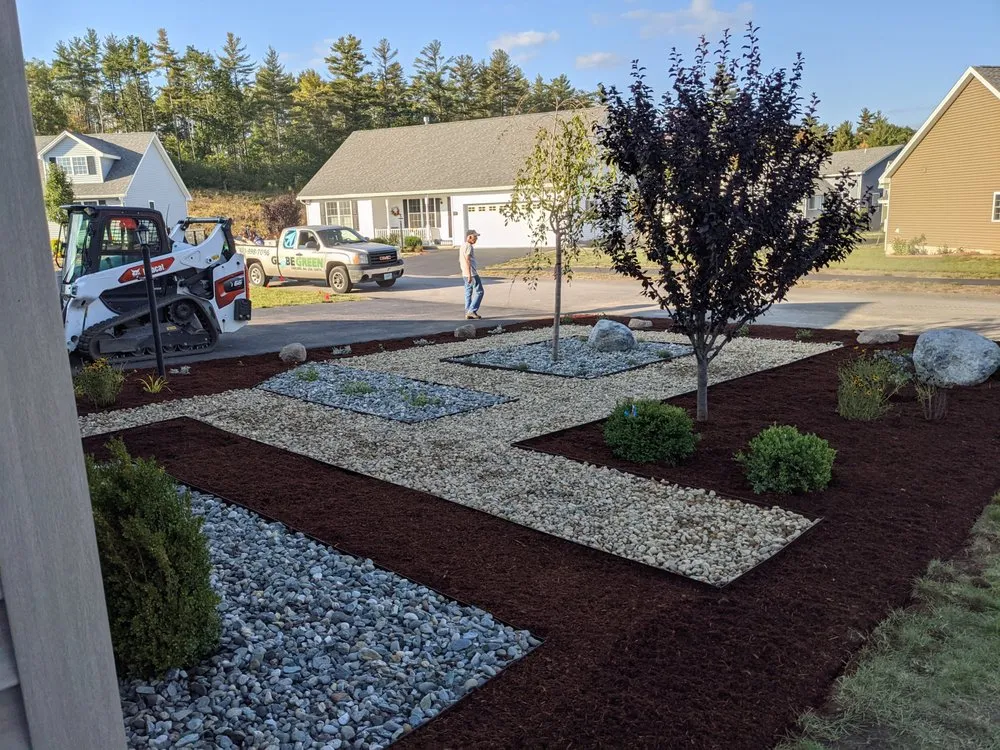Professional yard cleanup service in Concord, NH by Globe Green