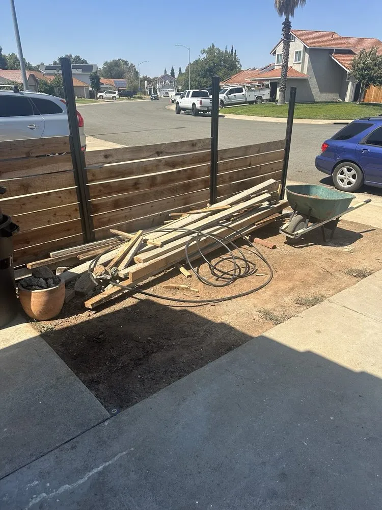 Custom garden landscaping with custom design in Penryn, CA by Gloria Landscaping