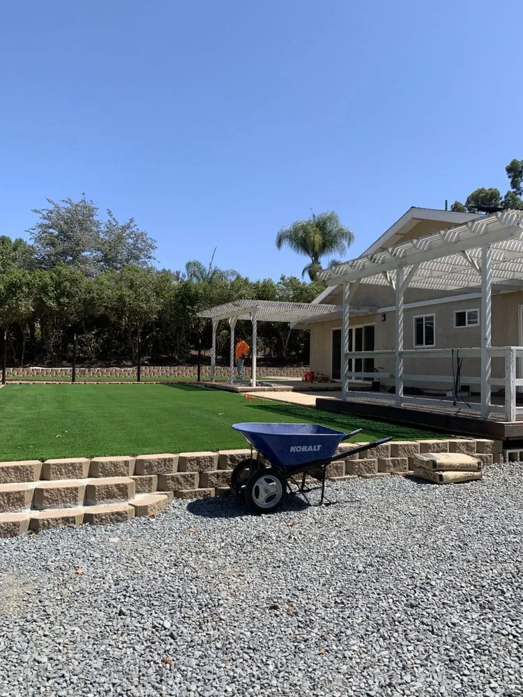 Affordable outdoor landscaping in El Cajon, CA by Glorias Landscaping