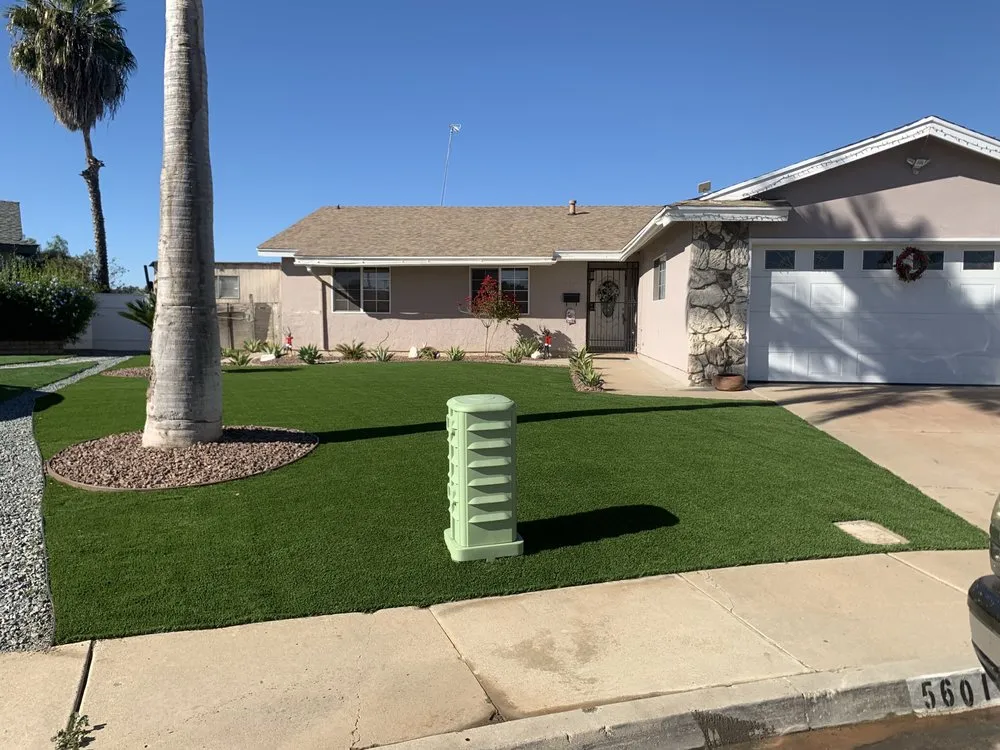 Custom yard cleanup service for year-round maintenance in El Cajon, CA by Glorias Landscaping