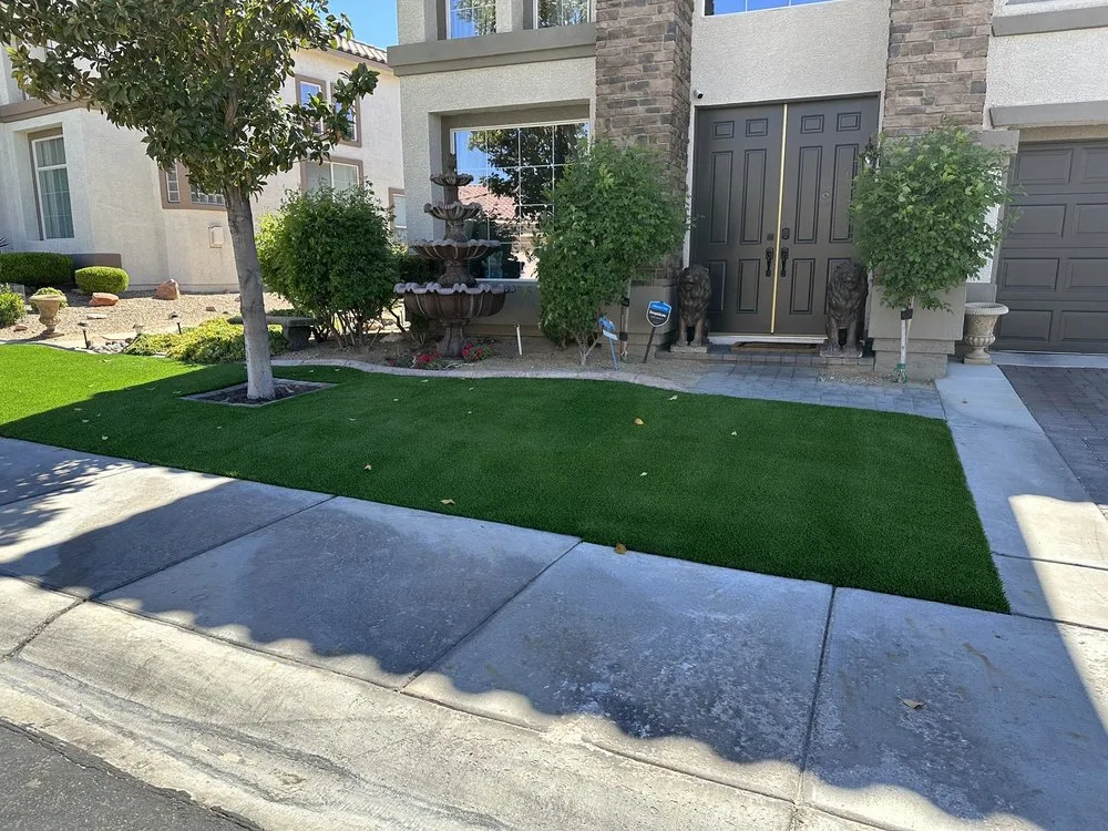 Trusted landscape installation for homes in Henderson, NV by Glorious Landscaping