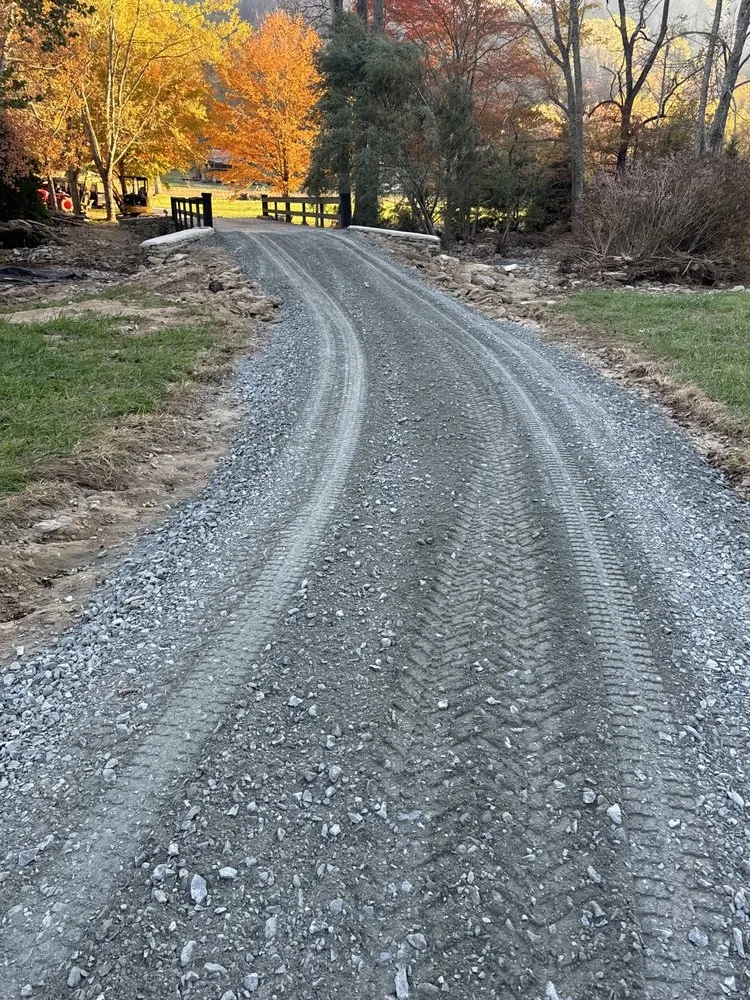 Custom yard maintenance in Burnsville, NC by Glory Bound Landscape & Excavation