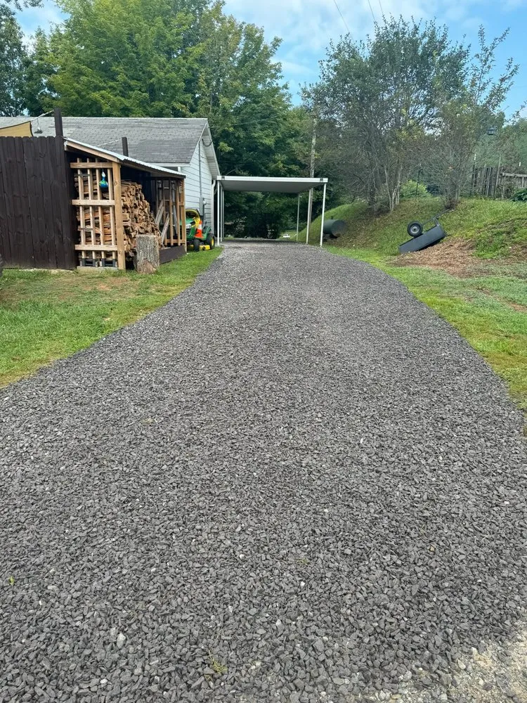 Local landscape installation for residential properties in Burnsville, NC by Glory Bound Landscape & Excavation