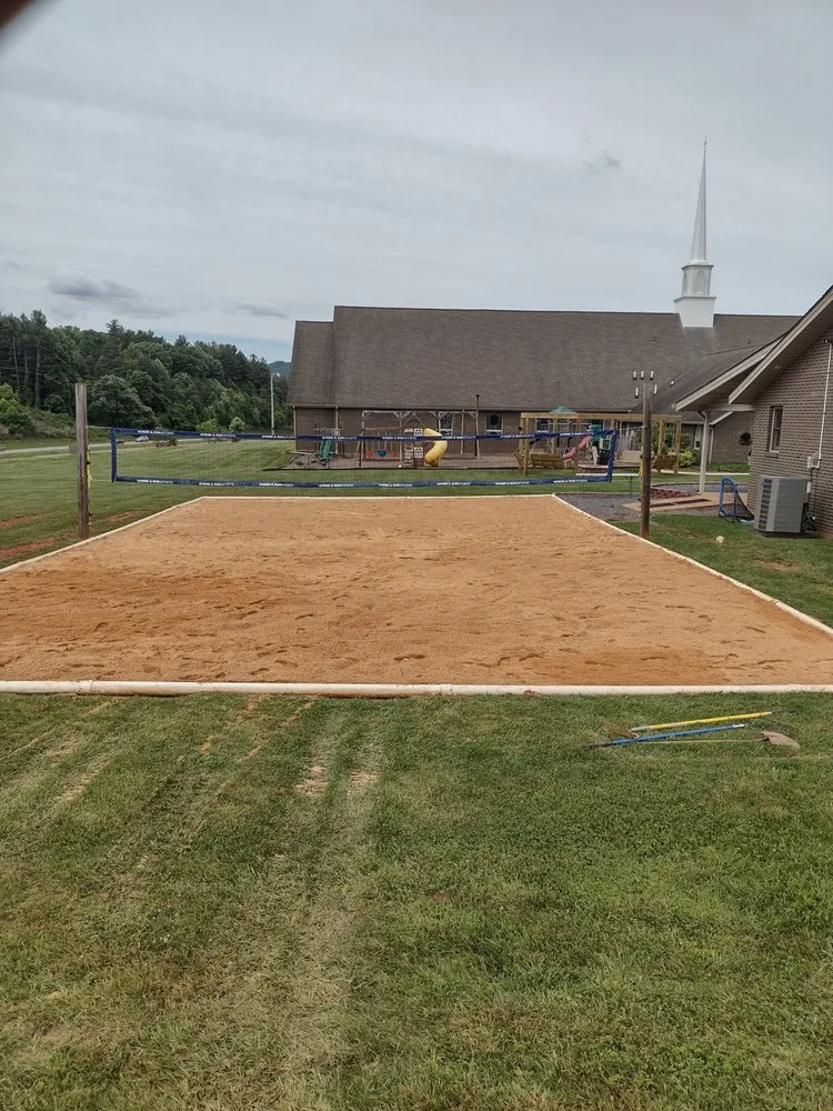 Expert landscape installation with custom design in Burnsville, NC by Glory Bound Landscape & Excavation