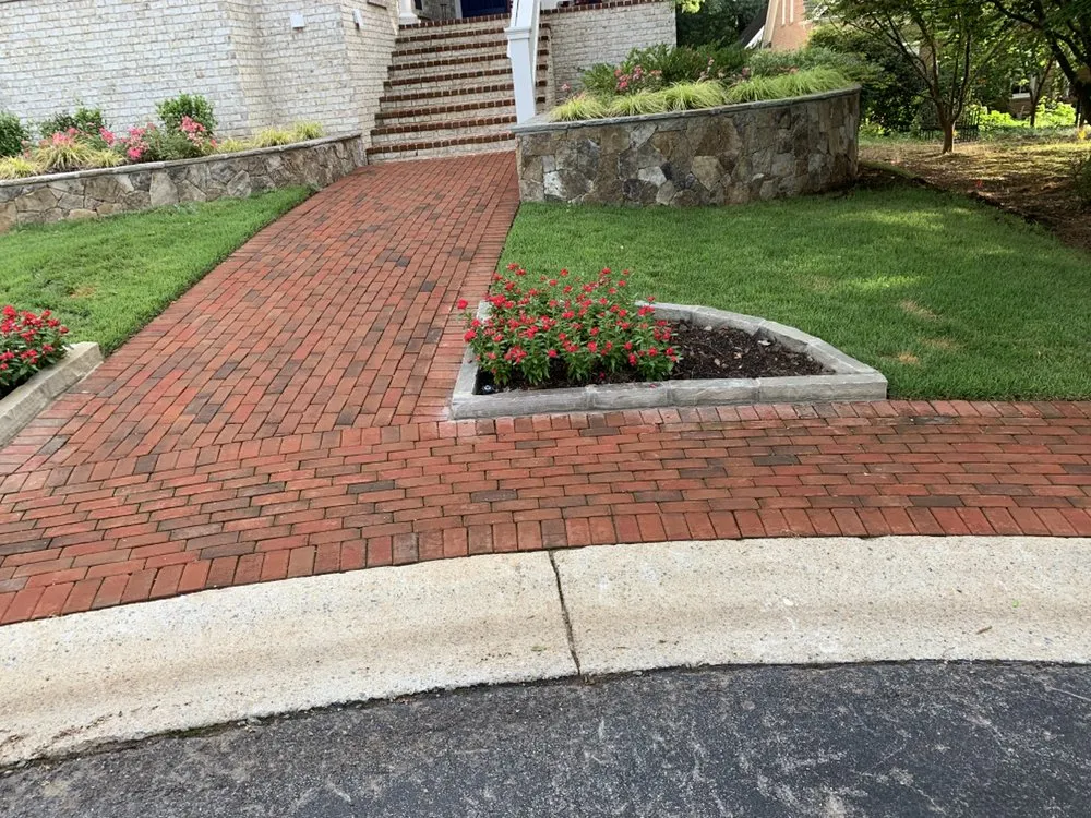 Top-rated lawn mowing service for beautiful yards in Marietta, GA by Glover Landscapes