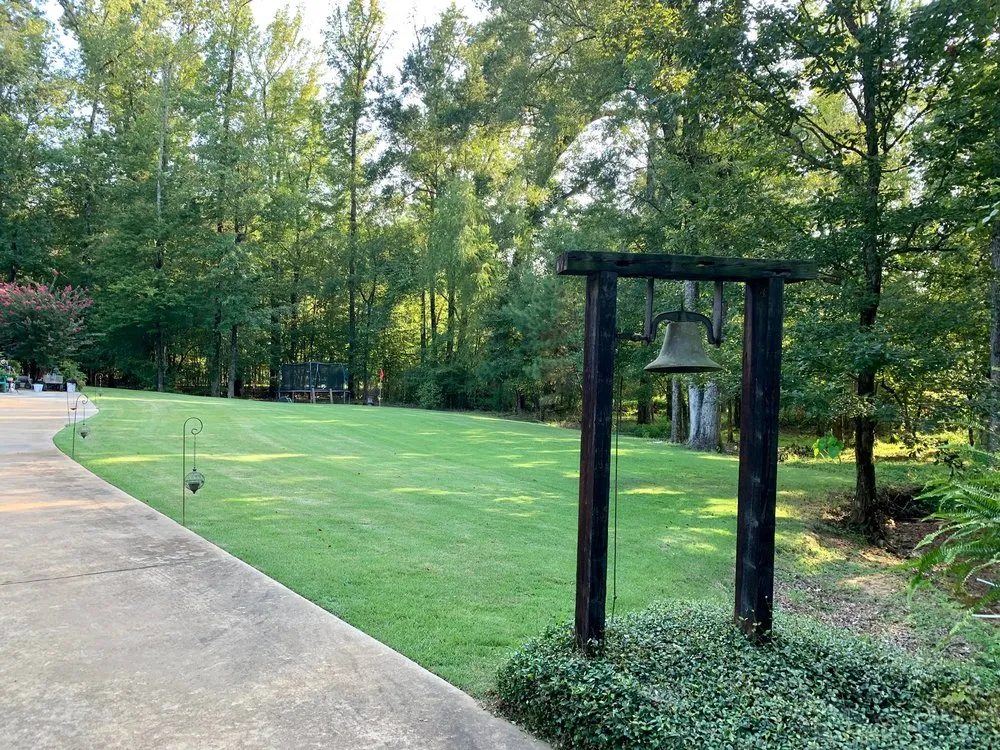 Professional landscape design in Ruston, LA by Glover's Lawn Care
