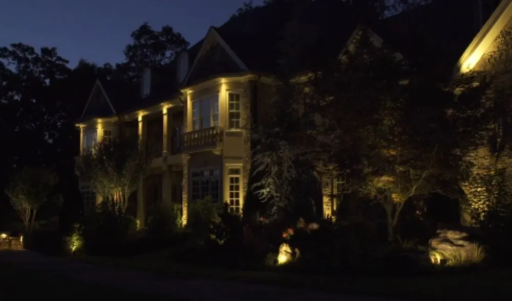 Custom landscape installation in Winterhaven, CA - Glow Bright Lighting & Irrigation