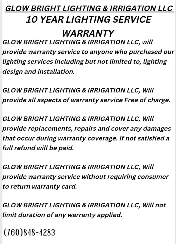 Expert garden landscaping with custom design in Winterhaven, CA by Glow Bright Lighting & Irrigation