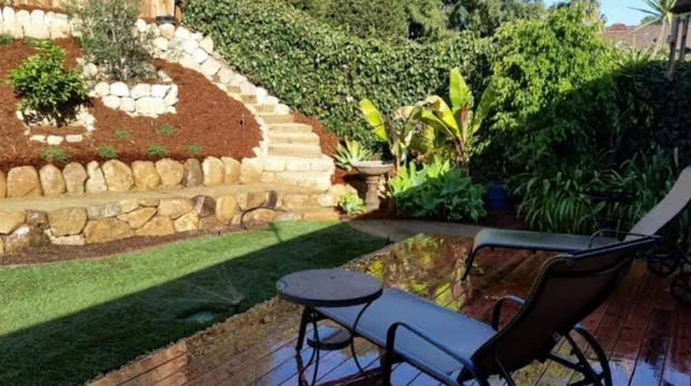 Professional yard maintenance in Santa Barbara, CA by GLS Companies