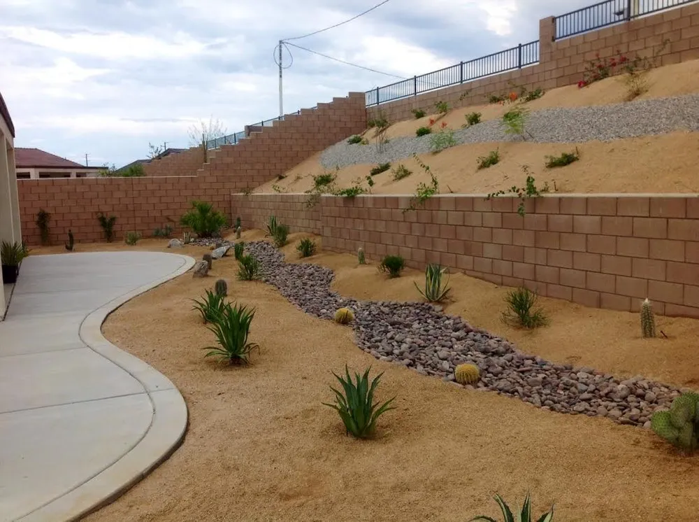 Trusted landscape design in Desert Hot Springs, CA by GLS Landscaping