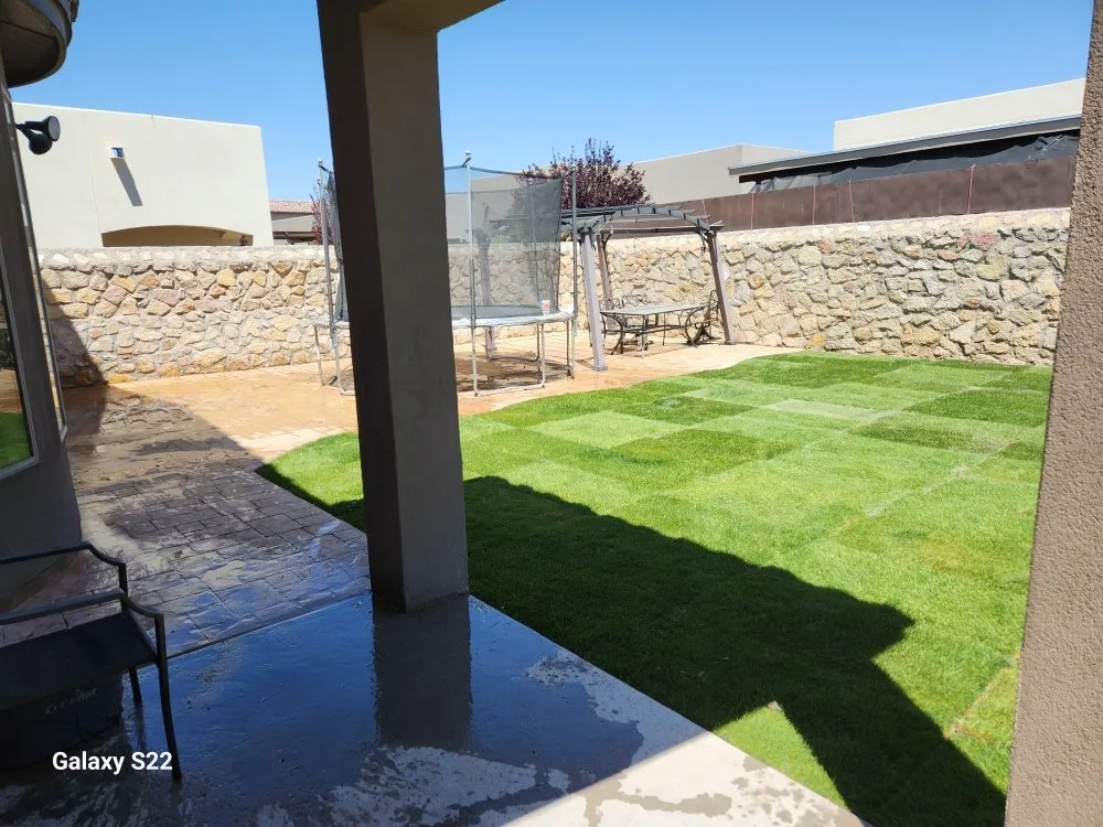 Top-rated landscape installation in El Paso, TX - Gm Customs