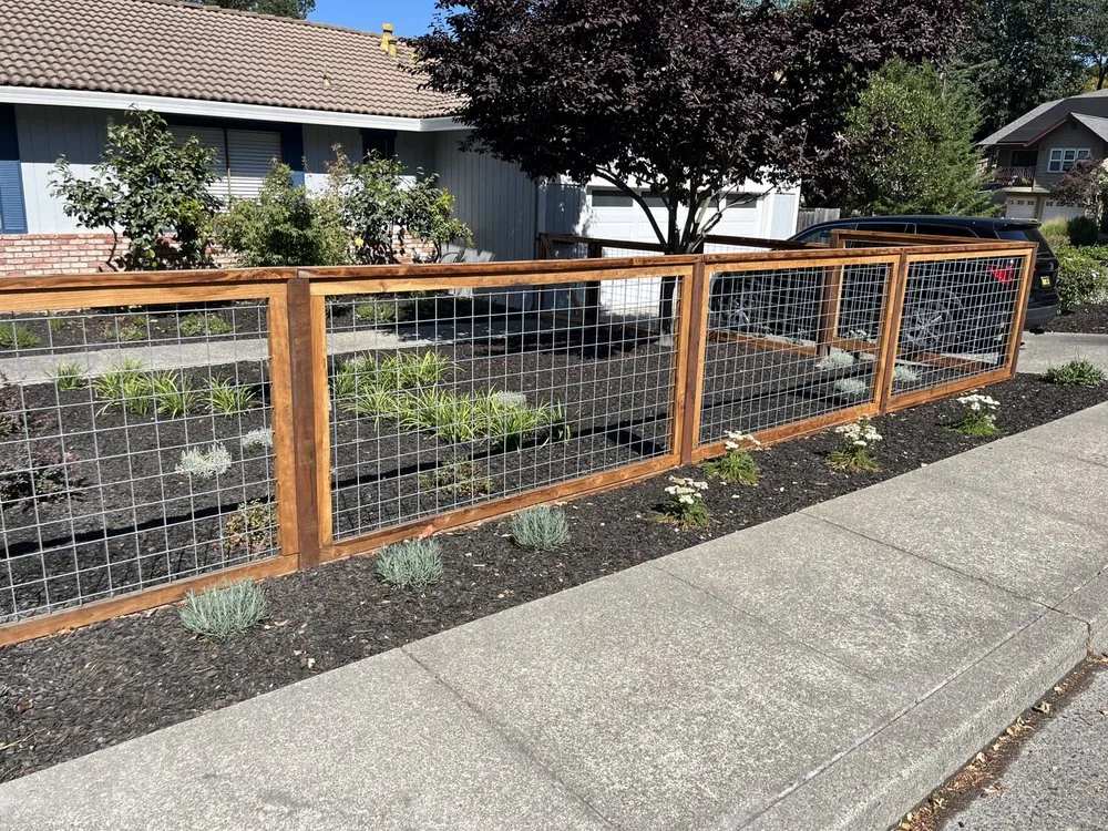 Expert lawn mowing service with custom design in Rohnert park, CA by G&M Landscape & Construction