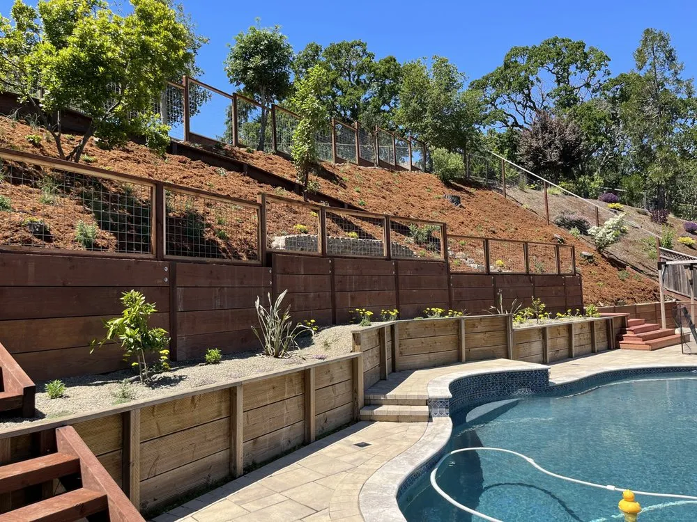 Custom outdoor landscaping in Rohnert park, CA - G&M Landscape & Construction