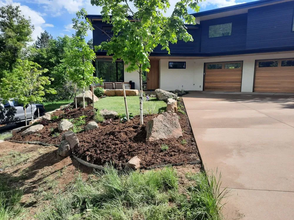 Custom yard cleanup service for beautiful yards in Longmont, CO by GM Landscaping