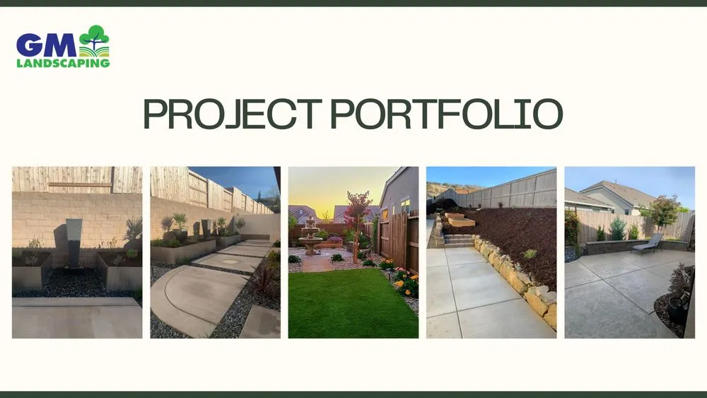 Custom yard maintenance for outdoor upgrades in Orangevale, CA by GM Landscaping