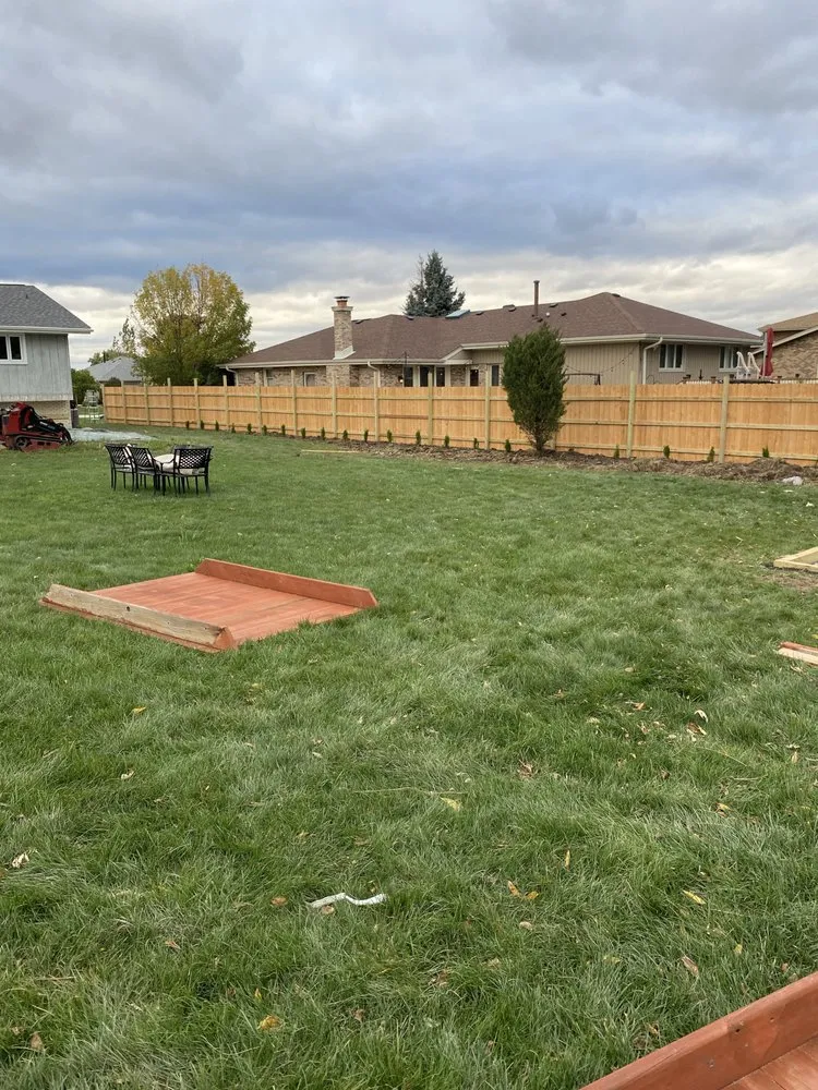 Custom garden landscaping for residential properties in Summit, IL by GM Landscaping Solution