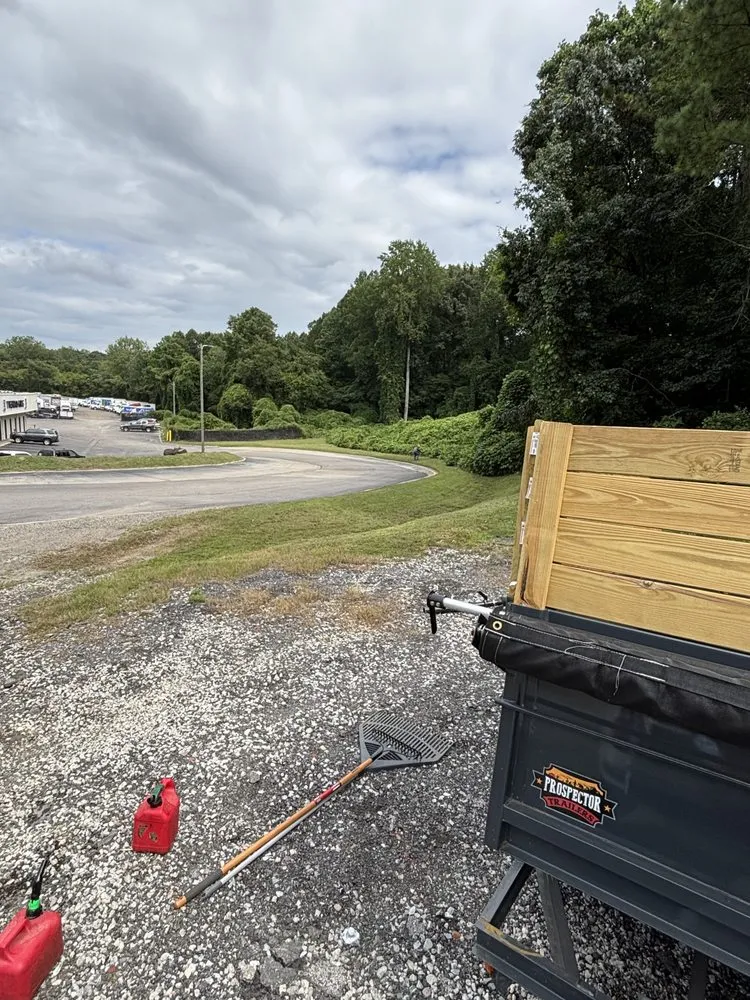 Custom landscape design for homes in Lilburn, GA by G&M Outdoor Services