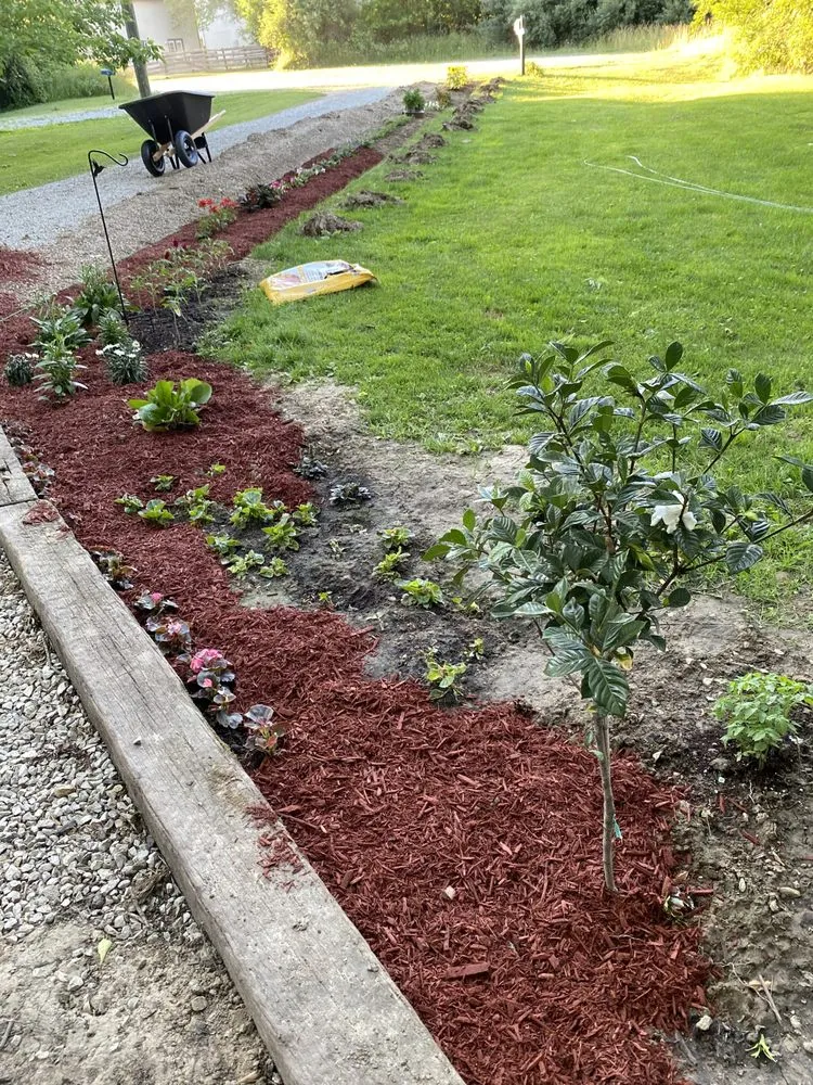 Custom yard cleanup service for residential properties in Coatesville, IN by GM Outdoor Solutions