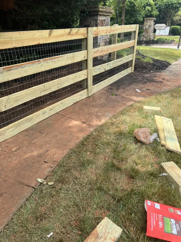 Top-rated garden landscaping for homes in Cumming, GA by GM Services