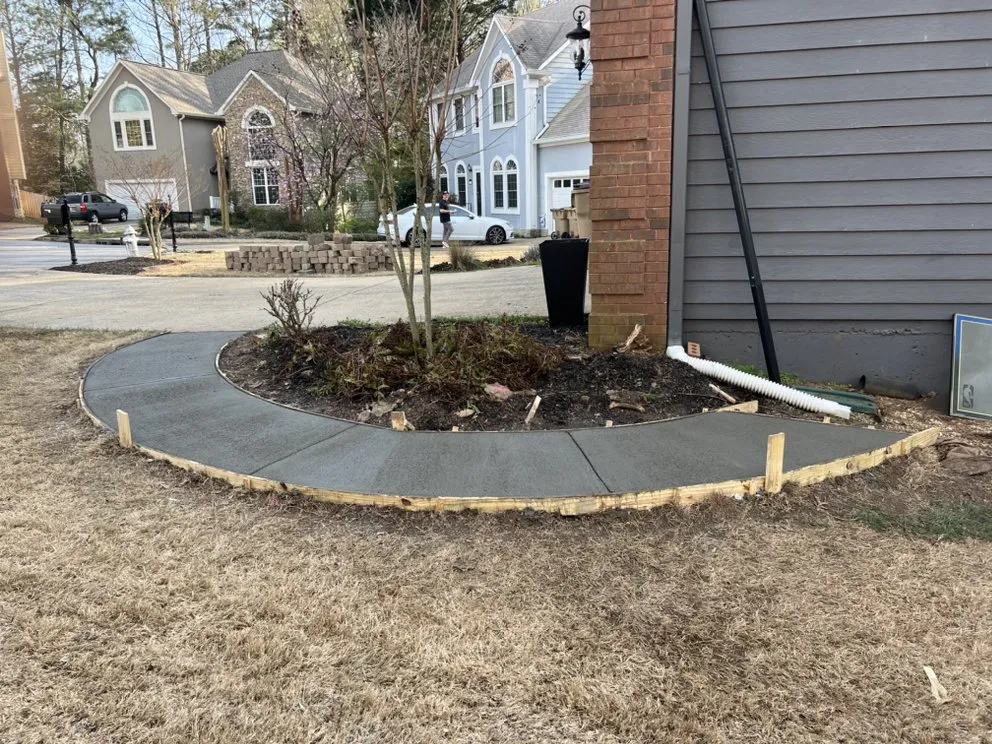 Local outdoor landscaping in Cumming, GA - GM Services