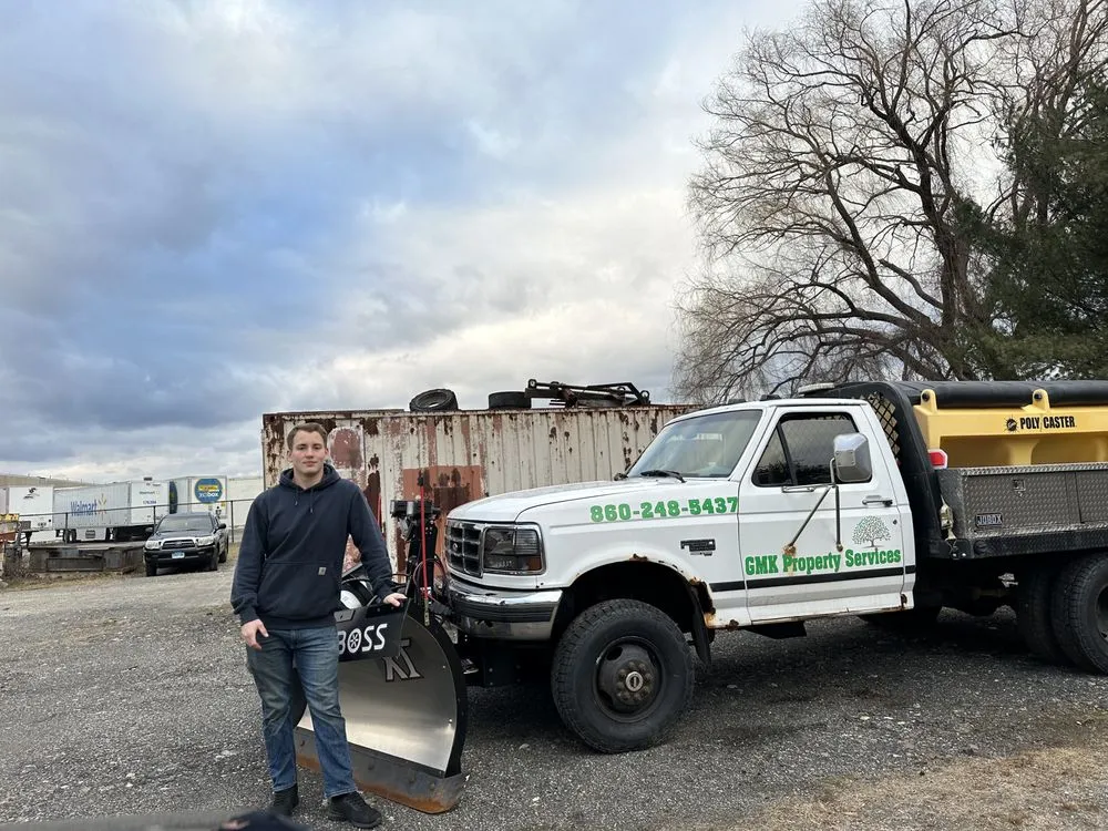 Professional landscaping services for year-round maintenance in New Milford, CT by GMK Property Services