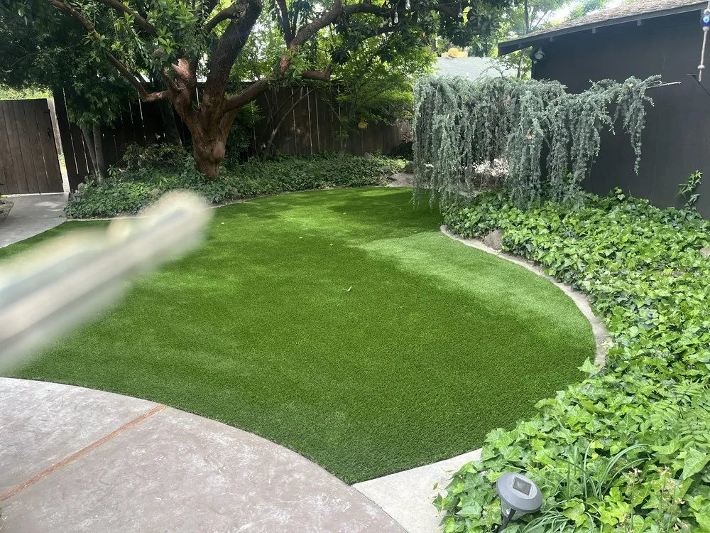 Custom garden landscaping in Ceres, CA by GMM Landscaping