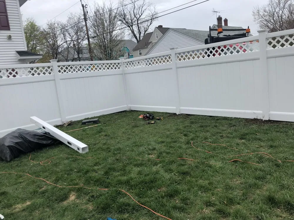 Custom outdoor landscaping in Lynn, MA by GMP Fencing and Landscaping